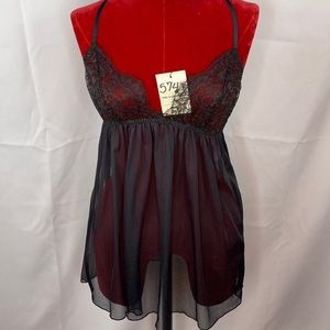 Victoria’s Secret Black Lace Slip Dress
